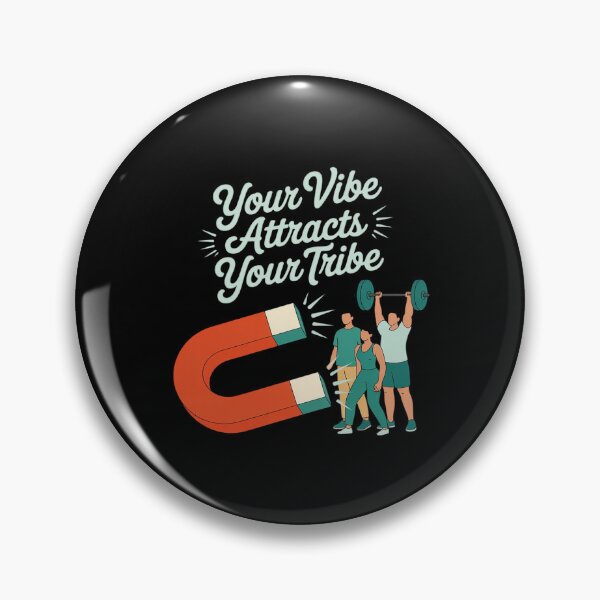 Item preview, Your Vibe Attracts Your Tribe Fitness Group designed and sold by CultureSpec.
