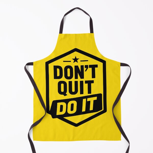 Item preview, DON'T QUIT DO IT Shield Logo designed and sold by ColorNestStudio.