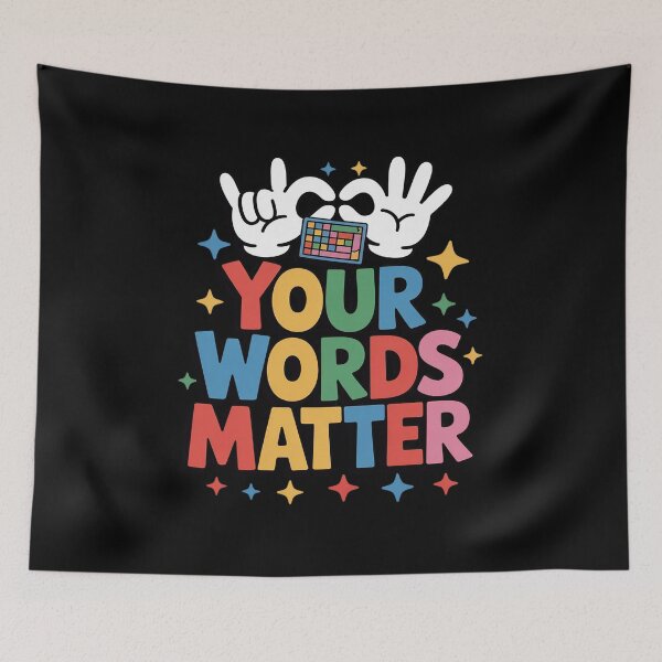 Item preview, Your Words Matter AAC SPED Teacher Inclusion Back to School designed and sold by CultureSpec.