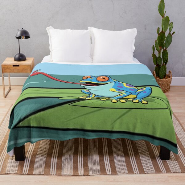Item preview, Nature’s Fast Food Funny Frog Illustration designed and sold by anandsiva2703.