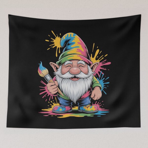 Item preview, Gnome Painting designed and sold by MeowtivationP.