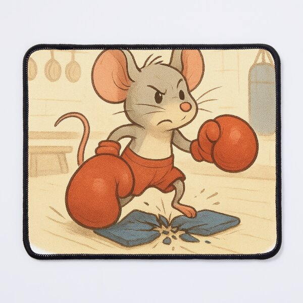 Item preview, Angry Boxing Mouse designed and sold by photoparadise22.