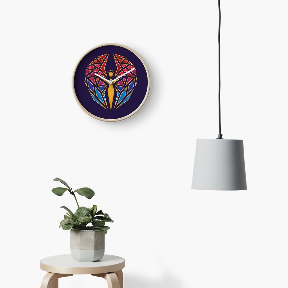 Arcane Angel Clock