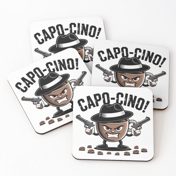 Item preview, Capo-cino! Dual-Pistol Coffee Gangster designed and sold by JPees.