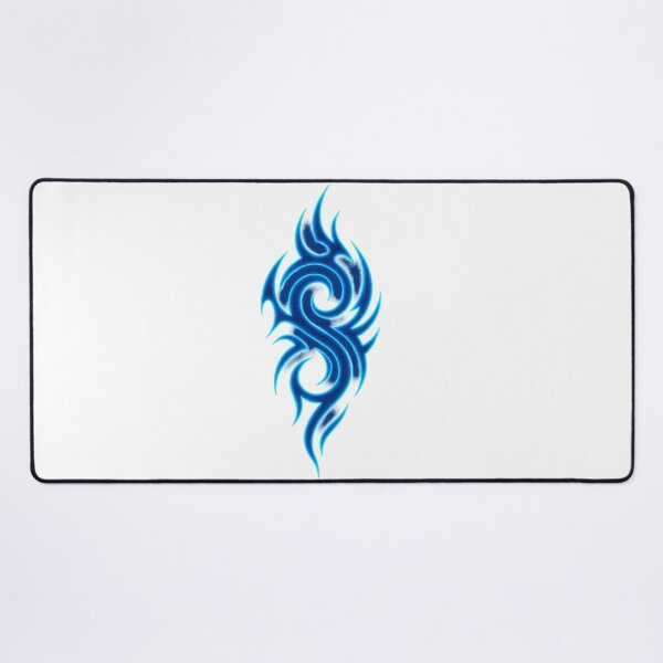 Item preview, Neon Blue Tribal Tattoo Glow Design designed and sold by HiteshArt111.