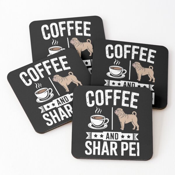 Item preview, Shar Pei Coffee And Shar Pei Cute Dog designed and sold by SignaturalGen.