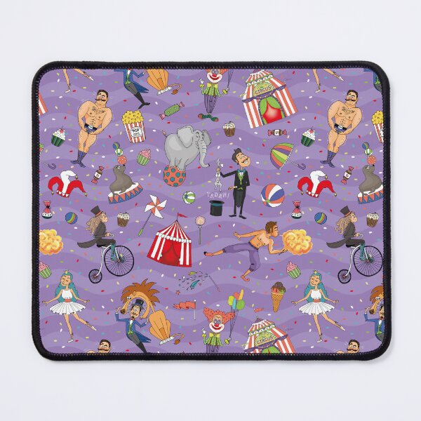 Item preview, Welcome to the circus, colorful pattern designed and sold by Mauswohn.