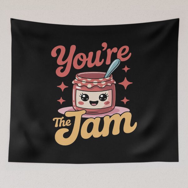 Item preview, You're The Jam Cute Happy Jar designed and sold by CultureSpec.