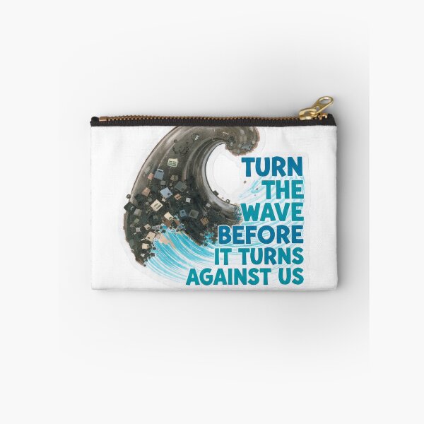 Item preview, Polluted Wave Clear Message Sticker designed and sold by Gscode.
