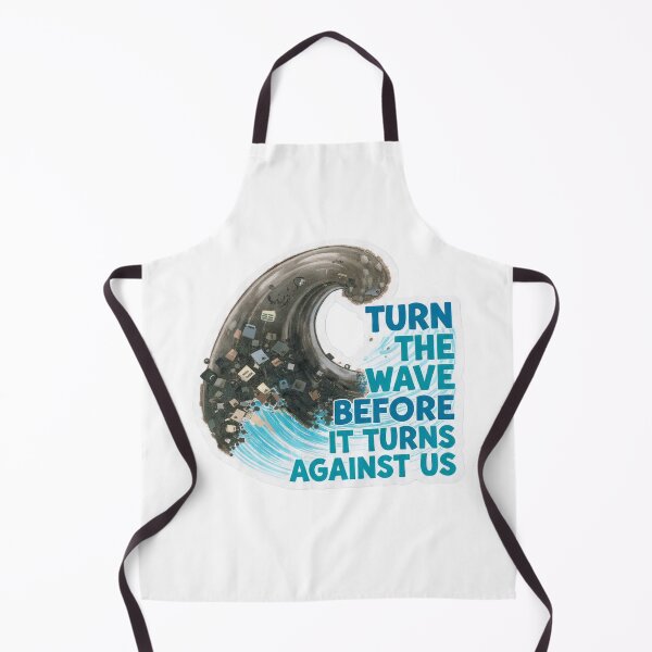 Item preview, Polluted Wave Clear Message Sticker designed and sold by Gscode.
