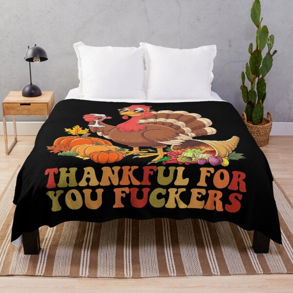 Item preview, Funny Humor Fuckers You Thankful 90s Thanksgiving for Fall designed and sold by JasonesNance.