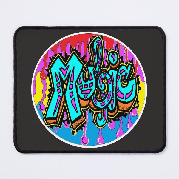 Item preview, Music Sticker 1234 2025 designed and sold by LowEndGraphics.