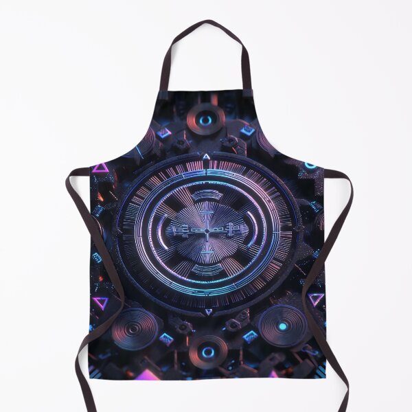 Item preview, Neon Light, Cyberpunk Egyptian Hieroglyphics, symmetrical textures (image size 8320x12480) designed and sold by Digital-Davinci.