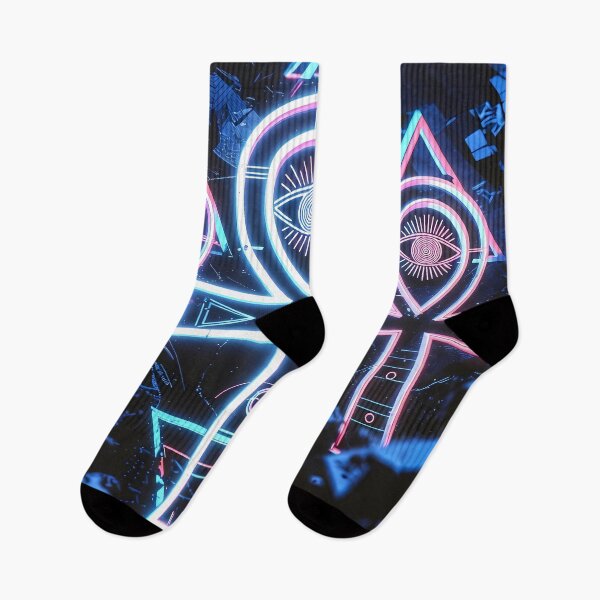 Item preview, Ankh Symbol, Neon Light, Cyberpunk Egyptian Hieroglyphics, symmetrical textures (image size 8320x12480) designed and sold by Digital-Davinci.
