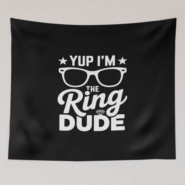 Item preview, Yup I_m The Ring Dude Bearer Wedding Ceremony Crew designed and sold by CultureSpec.