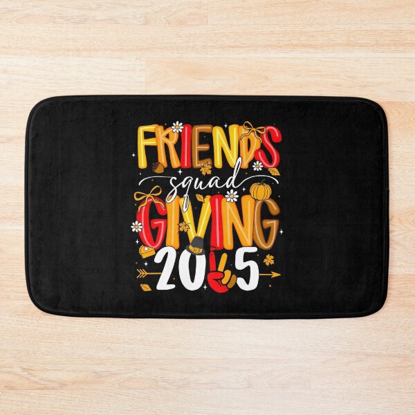 Item preview, Turkey Squad Thankful 90s Friends Friendsgiving Humor Party designed and sold by Daleburuling.