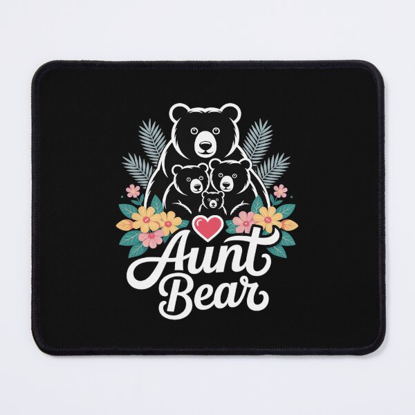 Item preview, Aunt Bear For Mother's Day Floral Flower Mom Grandma  designed and sold by RsFilsingerArt.