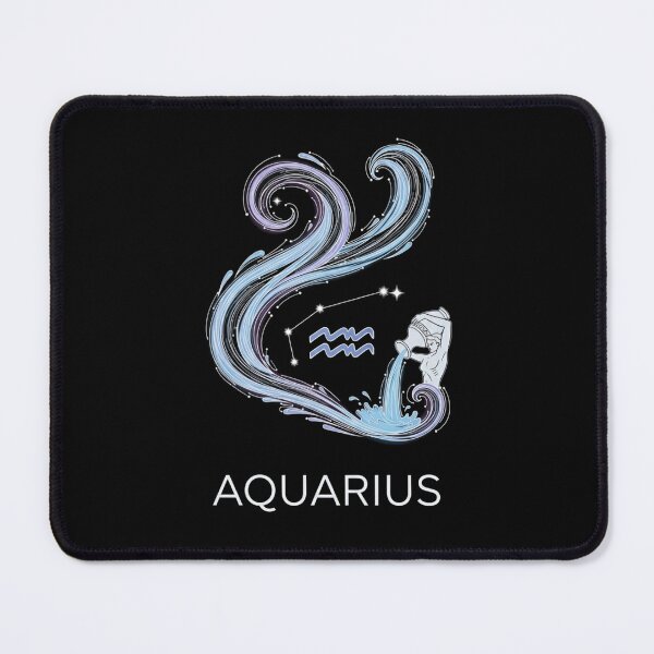 Item preview, Aquarius: Cosmic Water Flow designed and sold by ZodiacWonders.