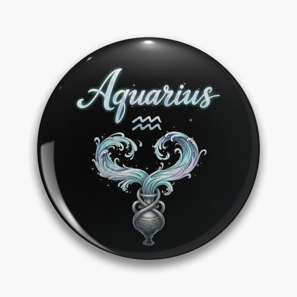 Item preview, Aquarius Cosmic Water Flow designed and sold by ZodiacWonders.