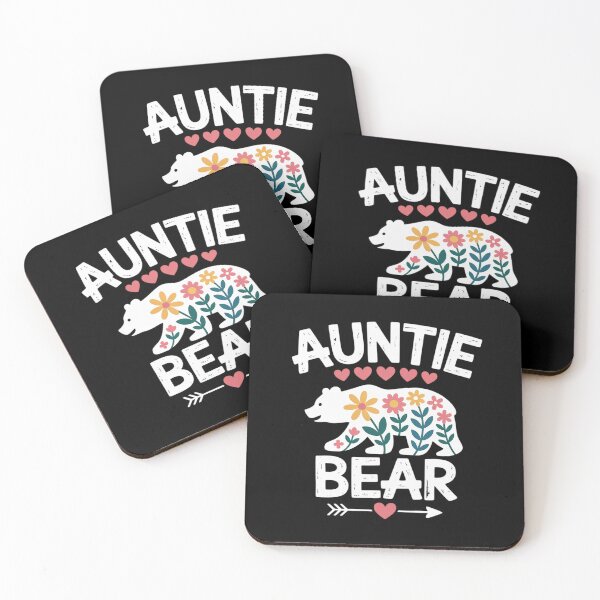 Item preview, Auntie Bear Cute Floral Mother's Day Family Matching Party  designed and sold by RsFilsingerArt.