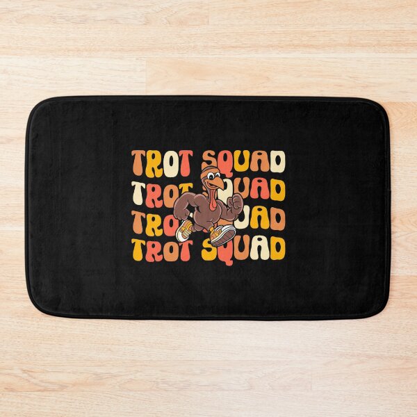 Item preview, Cute Thanksgiving 80s Happy Squad Fall Gobble Trot designed and sold by CalvinVanAuken.