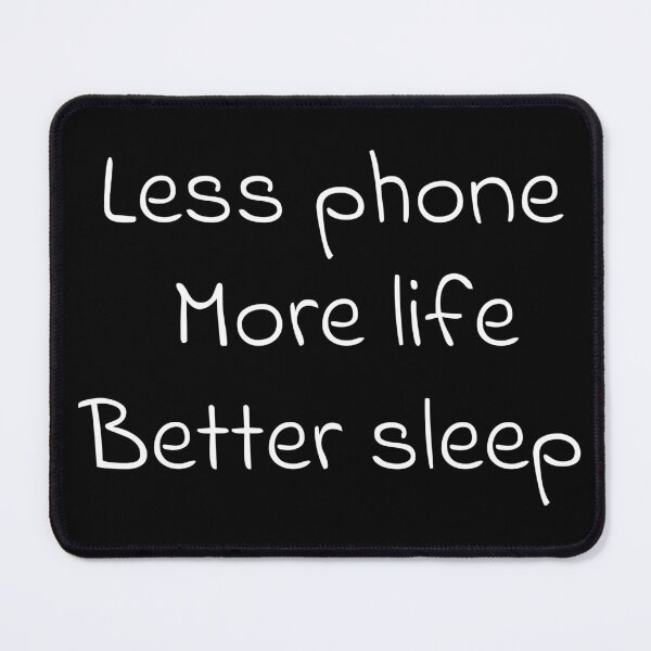 Item preview, Less scrolling more life better sleep   designed and sold by Creations by lyne.