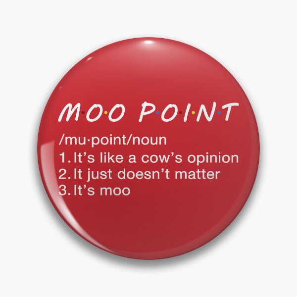 Item preview, Moo Point Definition.  designed and sold by CoCoArt-Ua.