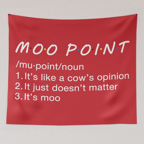 Item preview, Moo Point Definition.  designed and sold by CoCoArt-Ua.