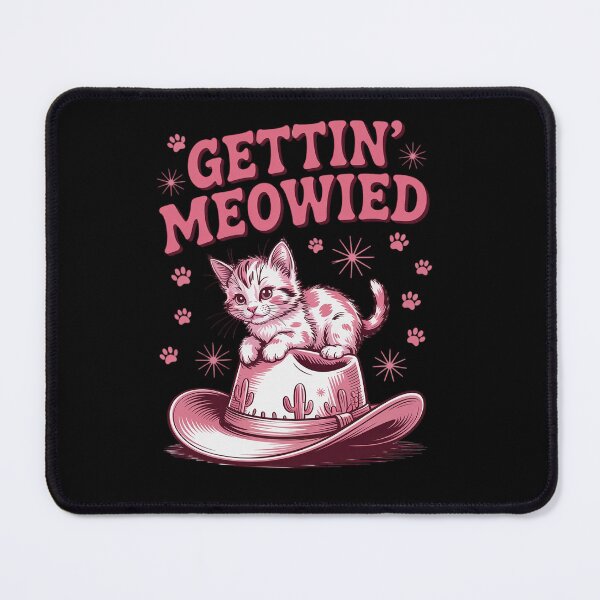 Item preview, Getting Meowied Cat Lover Western Cowgirl designed and sold by StephenDDArt.
