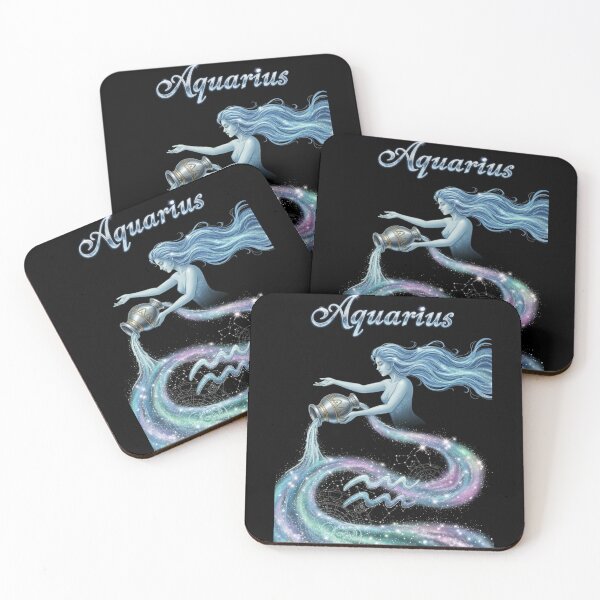 Item preview, Aquarius Zodiac Galaxy Flow designed and sold by ZodiacWonders.