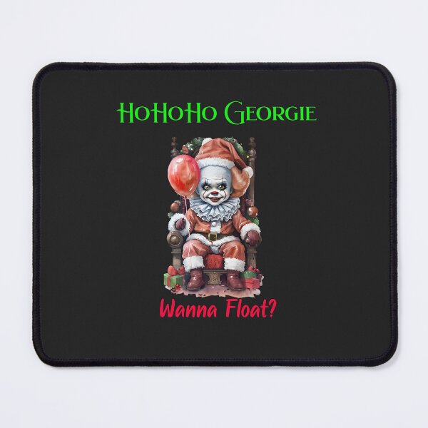 Item preview, Pennywise Claus - Christmas Horror Clown Mashup designed and sold by ArtisticDesignsbyLinda.