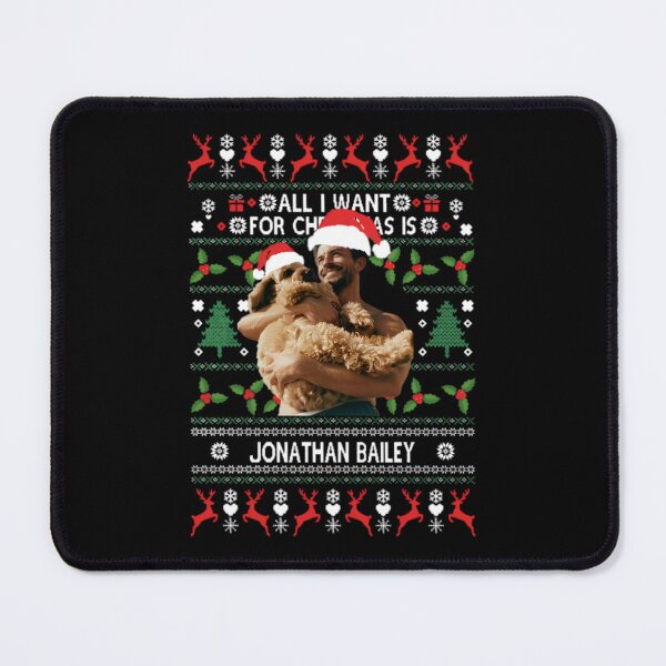 Item preview, Jonathan Bailey & Dog Xmas All I Want For Christmas Jonathan Bailey Sexiest Man Alive designed and sold by dtyqmen.