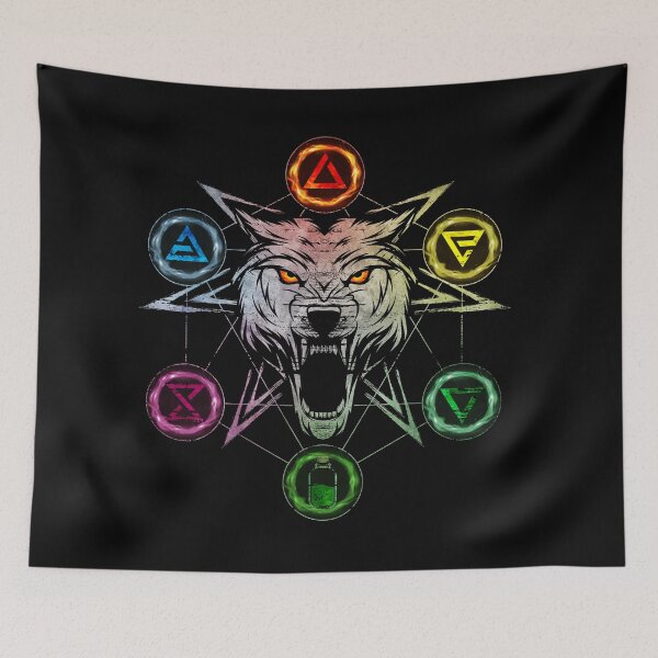 Item preview, Dark Fantasy Witcher-Style Poster – Christmas Gift for Fantasy Fans designed and sold by ViTee Design.