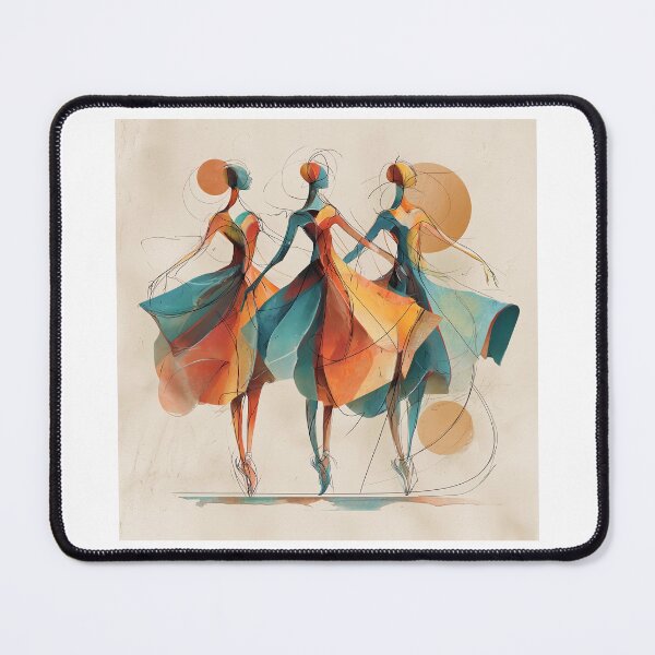 Item preview, Three Elegant Ballet Dancers designed and sold by lautir.