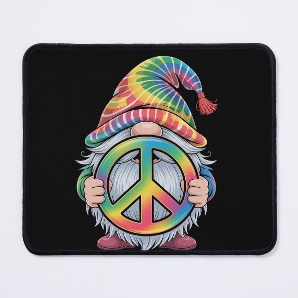 Item preview, Gnomes Peace Sign Hippie Gnome designed and sold by MeowtivationP.