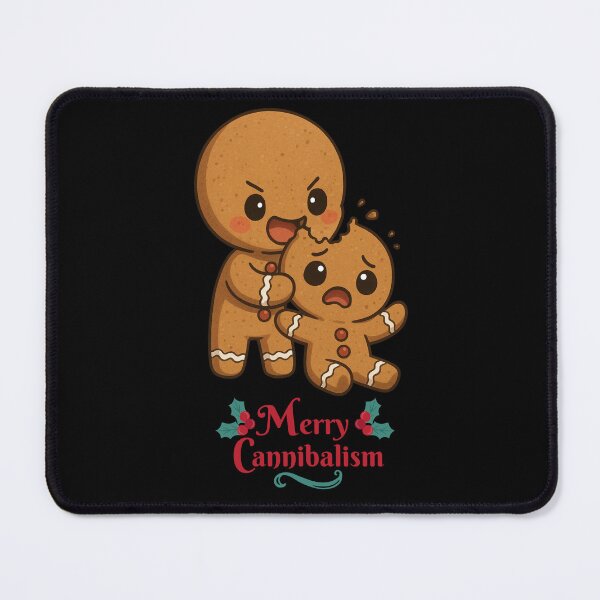 Item preview, Merry Cannibalism - Cute Gingerbread Christmas Shirt designed and sold by GaggleOfGhosts.