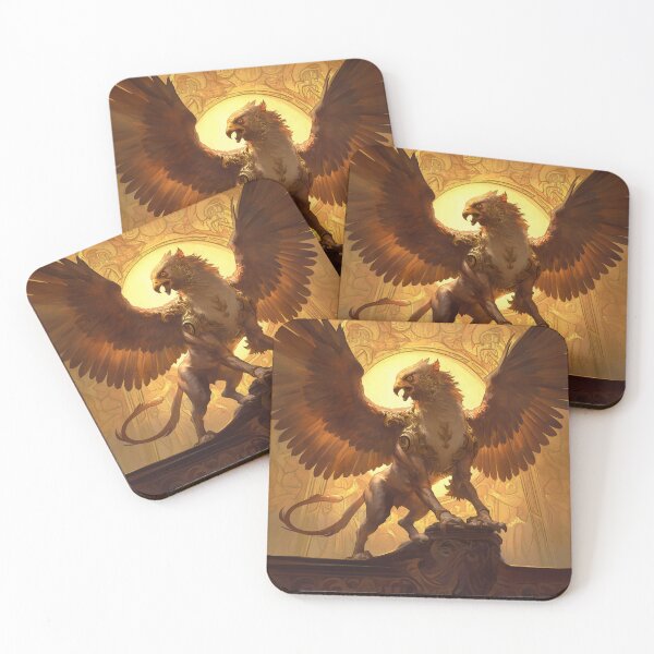 Item preview, Mythological Creatures / Mythical Beasts / Griffin / Fantasy Art / Magical & Legendary Creatures designed and sold by PatternFly.