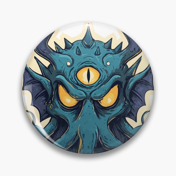 Item preview, Lovecraft Cosmic Horror Creature designed and sold by bapupa.