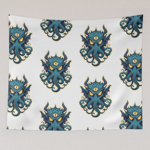 Item preview, Lovecraft Cosmic Horror Creature designed and sold by bapupa.