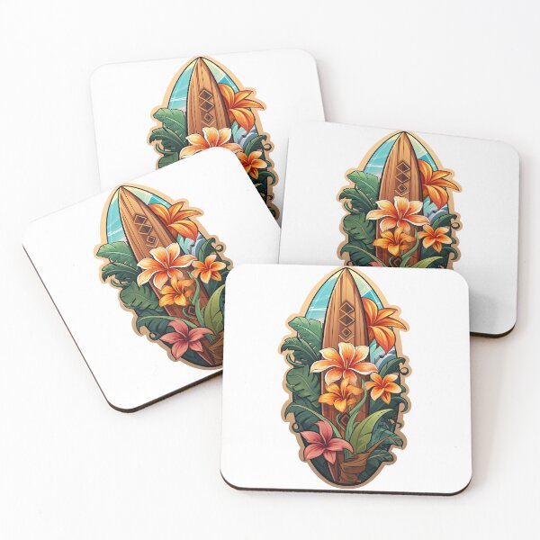 Item preview, Ride the Tiki wave 3 designed and sold by Inky-Spiration.