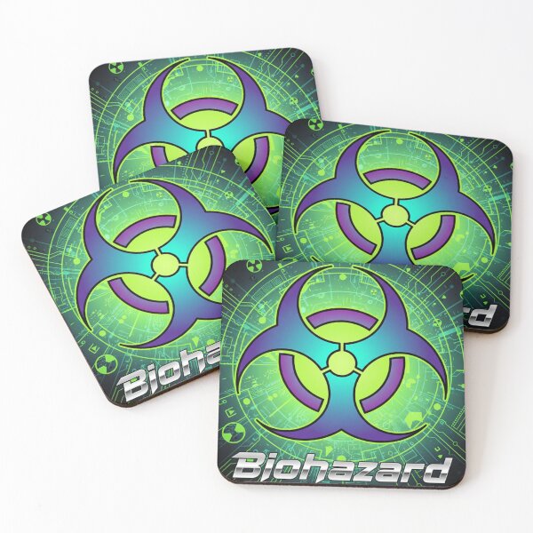 Item preview, 00's style “Biohazard” Retro Shirt designed and sold by NeoRetroApparel.