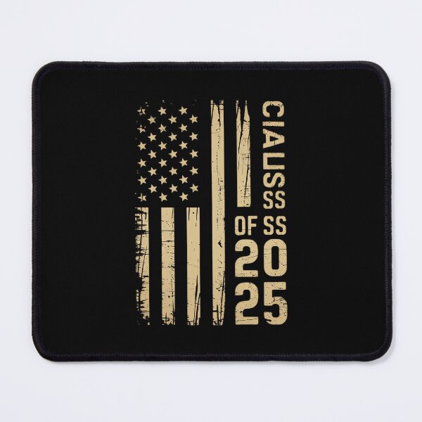 Item preview, Senior Class Of 2025 Graduation Us USA American Flag designed and sold by lilLilaBatArt.