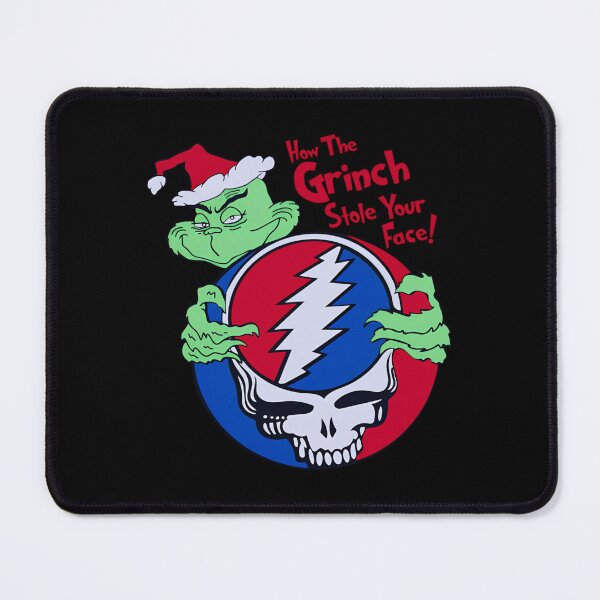 Item preview, Grinch Stole Your Face Grateful Dead Mashup designed and sold by dtyqmen.
