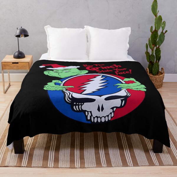 Item preview, Grinch Stole Your Face Grateful Dead Mashup designed and sold by dtyqmen.