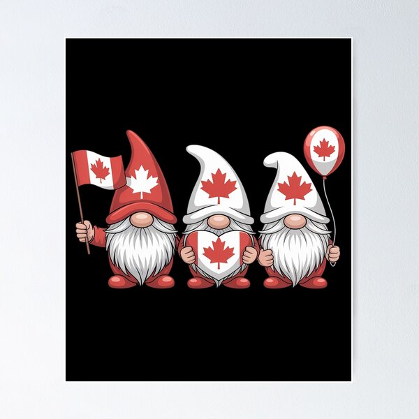 Artikelvorschau, Gnomies Canada Maple Leaf entworfen und verkauft von MeowtivationP.