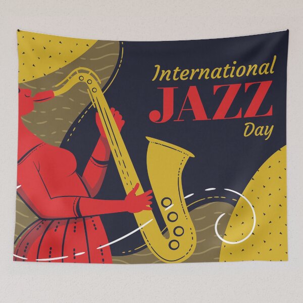 Item preview, Welcome to International Jazz Day designed and sold by Mauswohn.