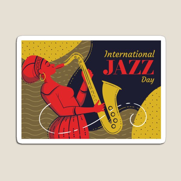 Item preview, Welcome to International Jazz Day designed and sold by Mauswohn.