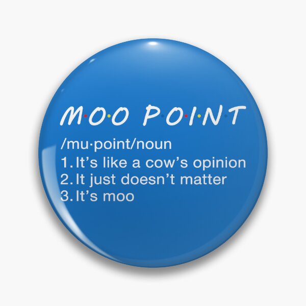 Item preview, Moo Point Definition.  designed and sold by CoCoArt-Ua.
