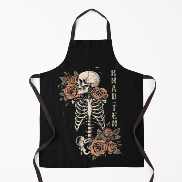 Item preview, Rad Tech Skeleton Shirt – Vintage Floral X-Ray Tech Tee – Radiologic Technologist Gift designed and sold by Printsouf.
