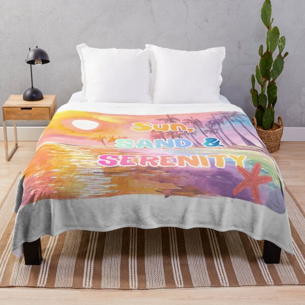 Item preview, Sun, Sand & Serenity at Tropical Palm Beach designed and sold by artshop77.